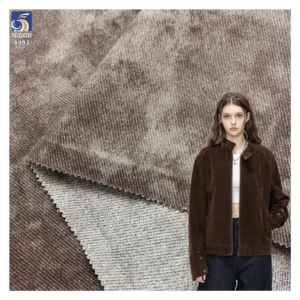 A8991 Custom Retro 360g Heavyweight Twill Fabric for Light Brown Cotton Jackets 100% Cotton Top Quality Twill Fabric - 100%...