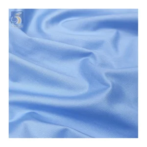 CX-6041 CVC 40% Polyester and 60% Cotton Manufacturer Twill Fabric Blue Comfortable Shirt Pants Fabric - Polyester, Cotton...