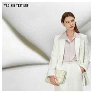Casual Soft 280gsm Thick Stretch 95%Polyester 5%Spandex Chiffon Fabric High-End Suit Material Fabric for Women - 100%...