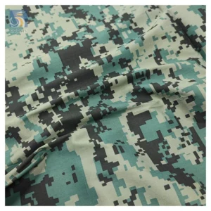 Custom Outdoor Uniform Desert Digital Pattern Camouflage Fabric Stretch Polyester Cotton Twill Camouflage Fabric...