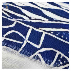 Custom Pattern Printed Cotton Canvas Fabric Polynesian 100% Cotton African Tribal Ethnic Print Fabric - 100% Cotton, 330...