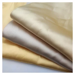 DMF19 Ivory Soft Duchess 100% Polyester Mikado ELLEN Satin Bridal Fabric for Clothing & Dresses Lining 140gsm Weight - 100%...