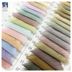 DV-6702 OEM Custom 100gsm Peach Pink Thickened 80 Ten-cel 20 Nylon Blend Striped Fabric for Fashion Clothing - 100% Nylon...