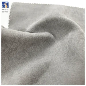 DV-6712 160/210gsm Good Drape Wrinkle Resistant 90 Polyester 10 Nylon Acetate Velvet Brushed Fabric for Coat/Blazer/Suiting...