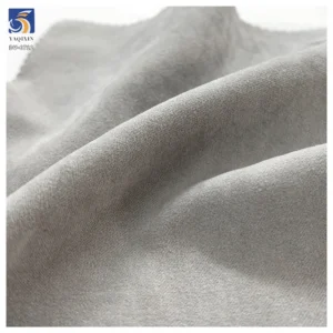 DV-6712 160/210gsm Good Drape Wrinkle Resistant 90 Polyester 10 Nylon Acetate Velvet Brushed Fabric for Coat/Blazer/Suiting...