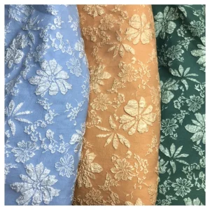 Embossed Bubble Jacquard T800 Jacquard Fabric Mercerised Dresses Children's Fabric Laos Vietnam Fabric - Chiffon Fabric...