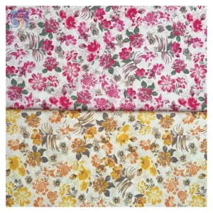 Free Samples Stock Lot Woven Small Floral Cotton Lawn Fabric Poplin 100 Cotton Printed Fabric - 100 Cotton, Poplin Cotton...