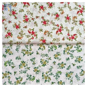 Free Samples Stock Lot Woven Small Floral Cotton Lawn Fabric Poplin 100 Cotton Printed Fabric - 100 Cotton, Poplin Cotton...