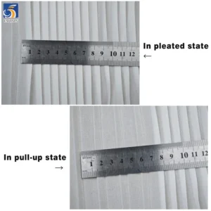 Guangzhou Golden Supplier OEM Soft Stretch Accordion Pleats Read Chiffon Fabric for Scarf/Dress - 100% Polyester, 120 gsm...