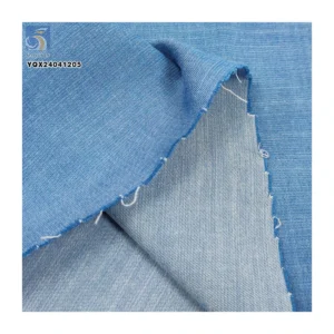 High Quality 32*32 3oz 65% Cotton 33% Polyester 2% Elastane Material Denim Fabric Plain Woven Stretch Denim Fabric - Cotton...