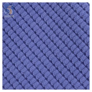 High Quality 4.5W Stock Polyester Corduroy Fabrics Stretch Heavy 340gsm Plaid Corduroy Dress Jacket Coat Fabric - 100%...