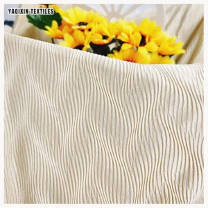 Ivory 120gsm Polyester Crinkle Crepe Fabric for Dress 2024 New Duchess Dubai Abaya Chiffon Satin Fabric by Meters - 100%...