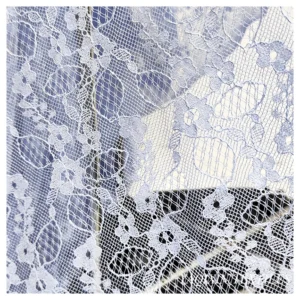 LST007 2025 African Ghana Chantilly Lace Fabric French Wholesale for Women Dress - 100% Polyester, 200 g, 152 CM, Lace...