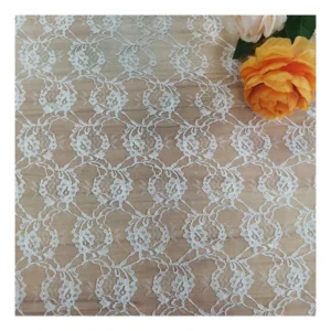 LST008 Factory Online Wholesale Beautiful Swiss Lace Fabric for Underwear/Clothing/Dress - 100% Polyester, 120G, 152 CM...