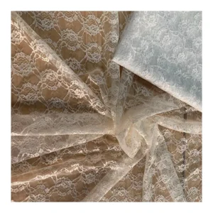 LST008 Factory Online Wholesale Beautiful Swiss Lace Fabric for Underwear/Clothing/Dress - 100% Polyester, 120G, 152 CM...