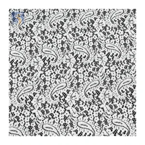 LST17 Manufacturer Low Price Elegant Chantilly Lace Fabric Custom Cheap Reasonable Price Bride Lace Fabric - 100% Polyester...