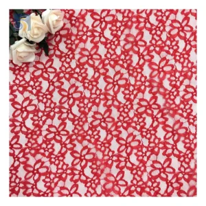 New Fashion Chantilly Lace Fabric 100 Polyester No Stretch Jacquard Lace Chantilly Fabric for Blouse/Dress/Lingerie - 100%...