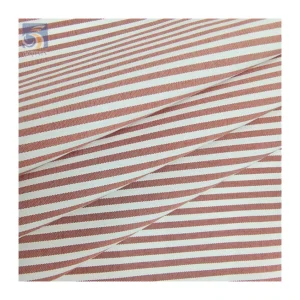 PLK012-1 Popular Designs Woven Yarn Dyed Fabric for Woman Shirt Dress Yarn Dyed High Stretch Stripe Fabric - Spandex...