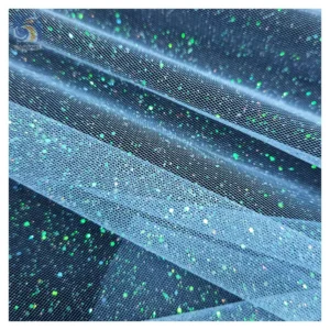 Ready-made Wholesale rainbow Sequins Glitter Dust Tulle Can Be Used for Wedding Dresses and DIY Decorations - 100%...