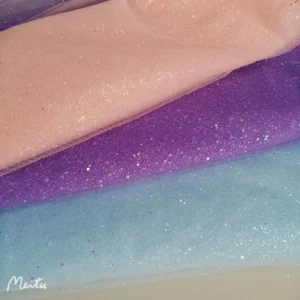 Ready-made Wholesale rainbow Sequins Glitter Dust Tulle Can Be Used for Wedding Dresses and DIY Decorations - 100%...
