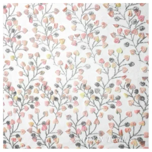 Reasonable Price Silver Glitter Lace Fabric 3D Heart Mesh Tulle Embroidered Fabric Textiles Clothing Dress - 100% Polyester...