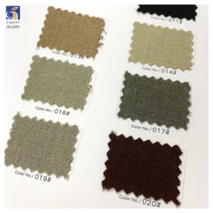 SL-1376 High Quality 280g Textured Thickened TR Cat Eye Polyester Viscose Spandex Stretch Suiting Khaki TR Fabric for Blazer...