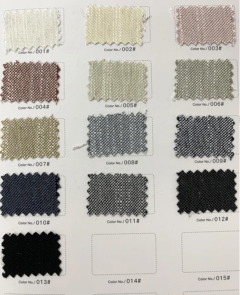 SL-1378 Fashion 320gsm Heavyweight Tweed Poly Linen Spandex Blend Suit Fabric 150cm Textured for Women's Suit Skirt - 100%...