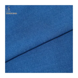 Summer New 220gsm Rough Twill Denim Pants Thin Jacket Fabric Blended 90% Cotton 10% Polyester Japan Denim Fabric...