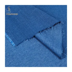 Summer New 220gsm Rough Twill Denim Pants Thin Jacket Fabric Blended 90% Cotton 10% Polyester Japan Denim Fabric...