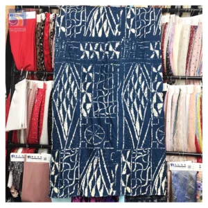 Totem Symbol Pattern Double Sided African Printed Twill Polyester Fabric Cameroon Traditional Tribal Print Fabric...