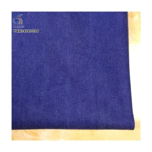 Wholesale Distressed Faded Denim Fabric Breathable Soft 210gsm 80% Cotton 20% Polyester Vintage Denim Jeans Fabric - Cotton...