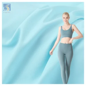 Wholesale Stretch 86 Nylon 14 Spandex Fabric for Sportswear Knitted Sports Jersey Leggings Athletic Yoga Fabric - Spandex...