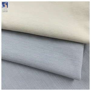 Y-203 290G High Quality Wrinkle Free 100% Polyester Linen Look Slub Canvas Fabric 160cm for Pants and Jackets - 100%...
