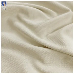 Y-203 290G High Quality Wrinkle Free 100% Polyester Linen Look Slub Canvas Fabric 160cm for Pants and Jackets - 100%...