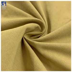 Y-211 High Quality 150g 1 Meter MOQ 100 Polyester Silky Cotton Feel Water Repellent Fabric 160cm for Jacket Trench Coat Pant...