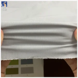 Y-234 Abrasion Resistant 125g Wrinkle Free 3x6mm Plaid Jacquard 100% Polyester Fabric Windbreaker Sports Fabric - 100%...