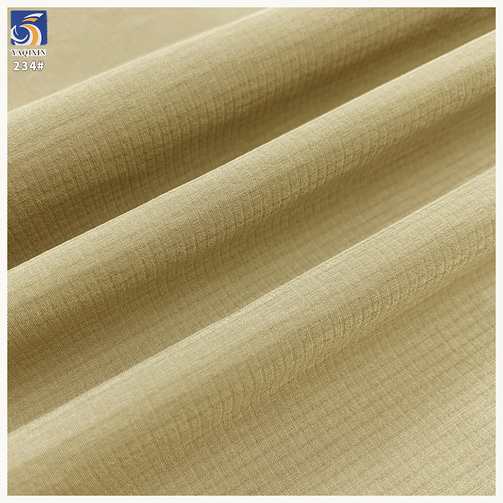Y-234 Abrasion Resistant 125g Wrinkle Free 3x6mm Plaid Jacquard 100% Polyester Fabric Windbreaker Sports Fabric - 100%...