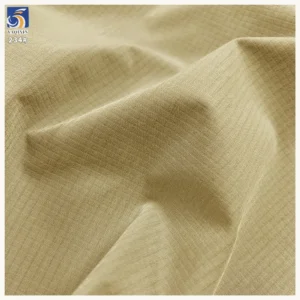 Y-234 Abrasion Resistant 125g Wrinkle Free 3x6mm Plaid Jacquard 100% Polyester Fabric Windbreaker Sports Fabric - 100%...