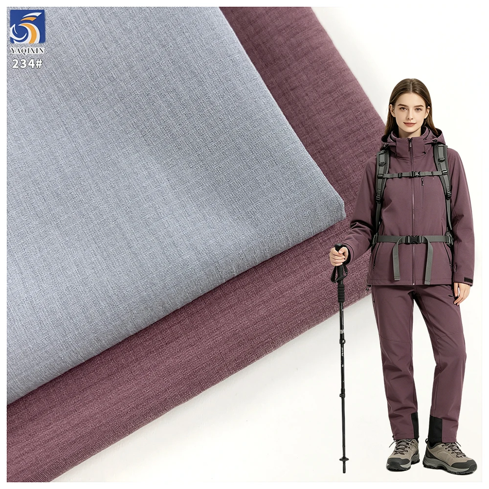 Y-234 Abrasion Resistant 125g Wrinkle Free 3x6mm Plaid Jacquard 100% Polyester Fabric Windbreaker Sports Fabric - 100%...