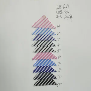 YDL6046 Wholesale 120gsm Yarn Dyed 100% Cotton Stripe Fabric Vertical Striped Cotton Fabric for Pants Suit Dress - 100%...