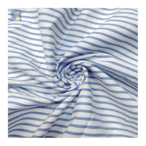 YDL6046 Wholesale 120gsm Yarn Dyed 100% Cotton Stripe Fabric Vertical Striped Cotton Fabric for Pants Suit Dress - 100%...