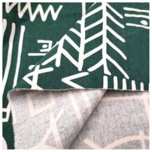 YHM003 Ethnic Symbols Logo Print Fabric 100% Cotton Printed Fabric Twill Samoan Tribal Print Fabric - 100% Cotton, 200 gsm...