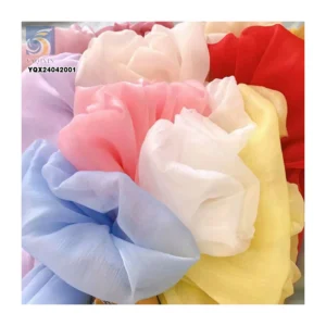 YS-003 Shiny Silk Crinkle Crepe Georgette Chiffon Organza Fabric for Making Dress 50gsm Pure Silk Crinkle Chiffon Fabric...