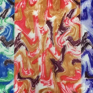 YX007 4 Way Stretch Tie-Dye Digital Printing Customized Print Mesh Fabrics Picture Sample Custom Printing Mesh Fabric...