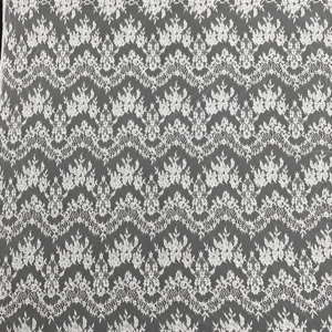 YX1035 China Customizable Eyelash Lace Fabrics Polyester French Inexpensive Florals Textile Eyelash Lace Fabrics 10 Yards...