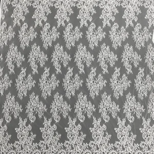 YX1036 2026 New Design New Technology Eyelash Lace Textile Fabrics 300CM*150CM Eyelash Wedding Lace Fabrics Bride's - 100%...