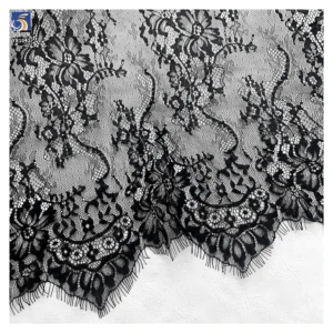 YX1042 Best Seller Apparel-Sleepwear Underwear Lace Fabric for Sales Eyelash Lace Fabrics High Quality Wholesale for Women...