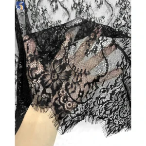 YX1042 Best Seller Apparel-Sleepwear Underwear Lace Fabric for Sales Eyelash Lace Fabrics High Quality Wholesale for Women...
