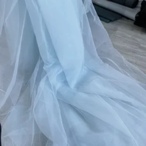 YX1046-1 Wholesale Cheap Soft White Tulle Fabric Sheer Lightweight Organza For Wedding Ceiling Draping Party Backdrop...