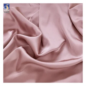 YX1048 150gsm Acetic Acid Silky Skin-Friendly Apparel Dress Satin Soft Fabric Polyester Spandex Stretch Matte Satin Fabric...